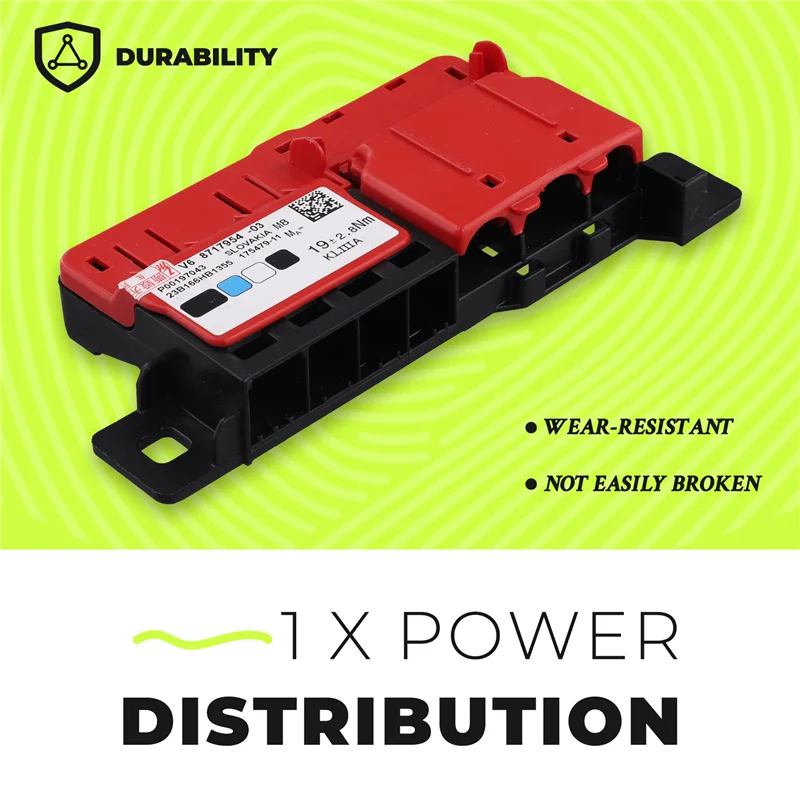 

For BMW X3 X4 X5 X6 Car Fuse Relay Box Control Unit Power Distribution 61148717954