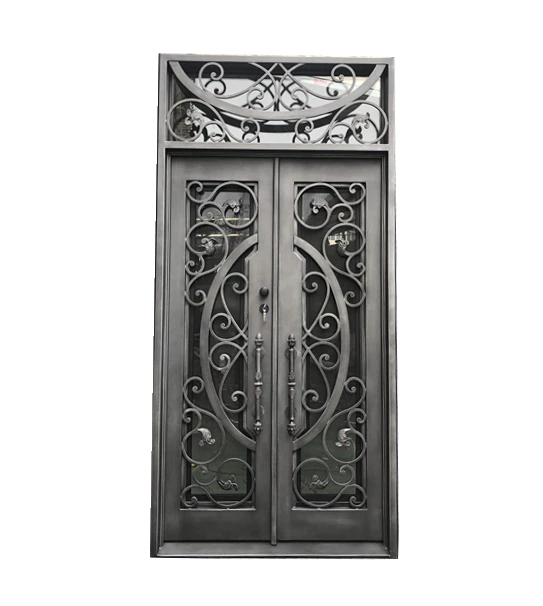 

Iron Door Customized Golden Supplier Iron Doors Exterior Modern Wrought