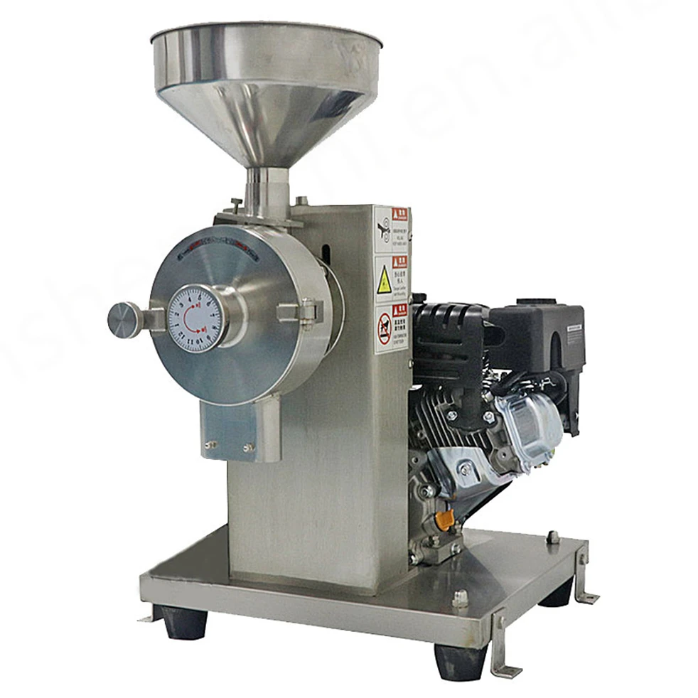 -p  Electromechanical Grain Processing Machine Crusher for Spices Salt Rice Ginger Soybean Pepper Corn with Core Motor*