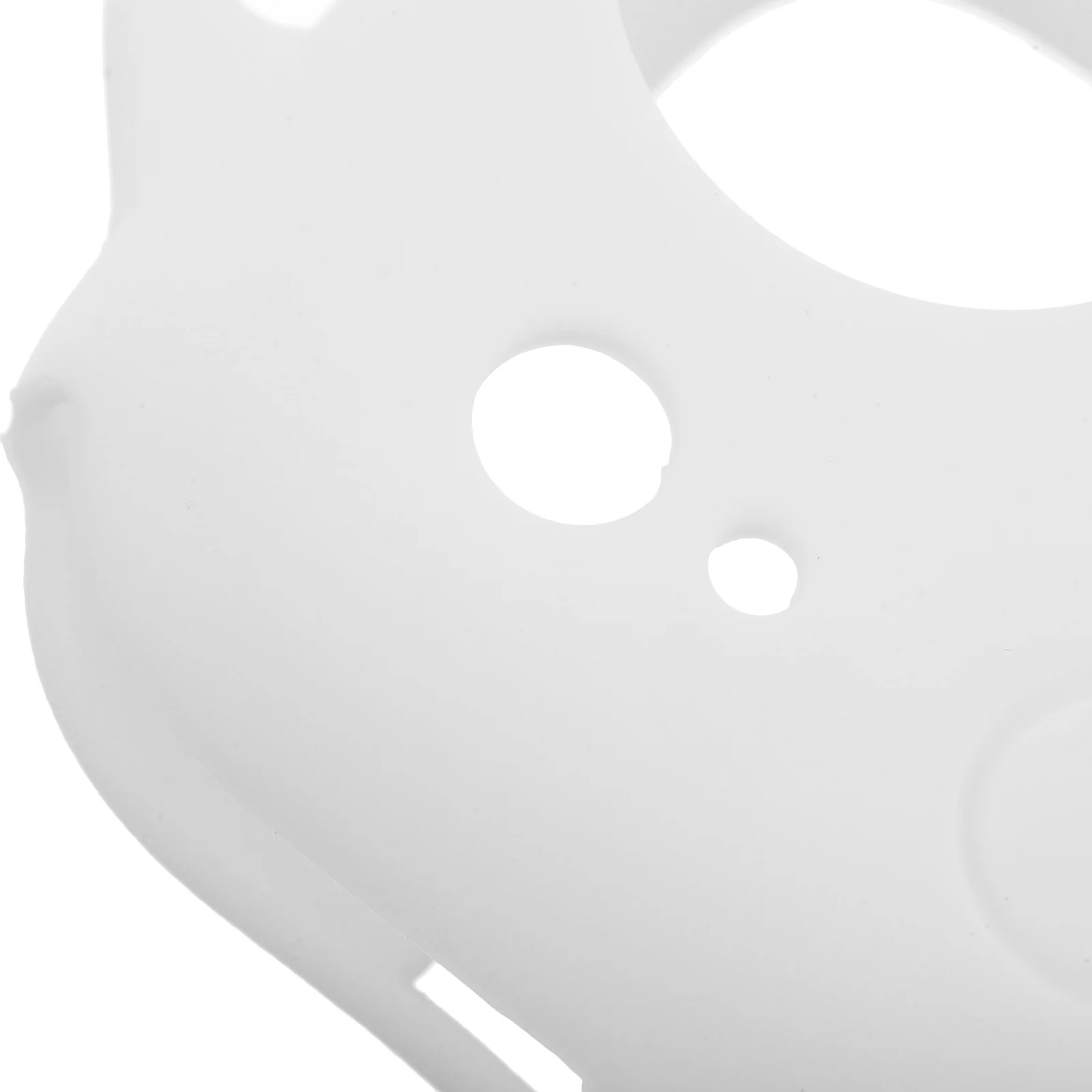 White Silicone Protective Case Soft Shockproof Anti-Drop Cover for Action Camera Outdoor Travel Camera Protector