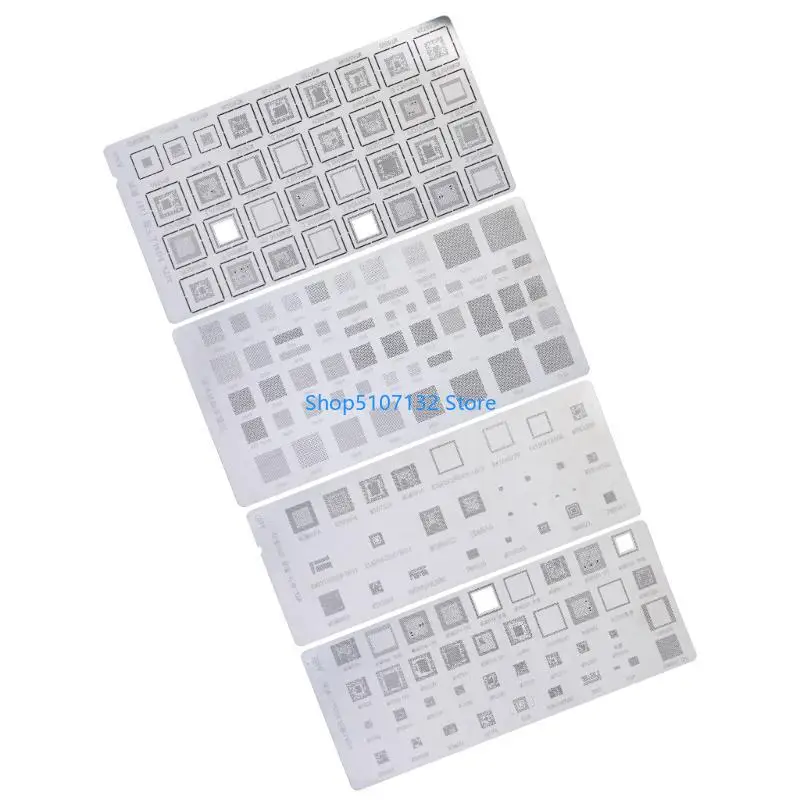 

87HD 4 Pcs BGA Reballing Stencil for MTK for for Welding Board