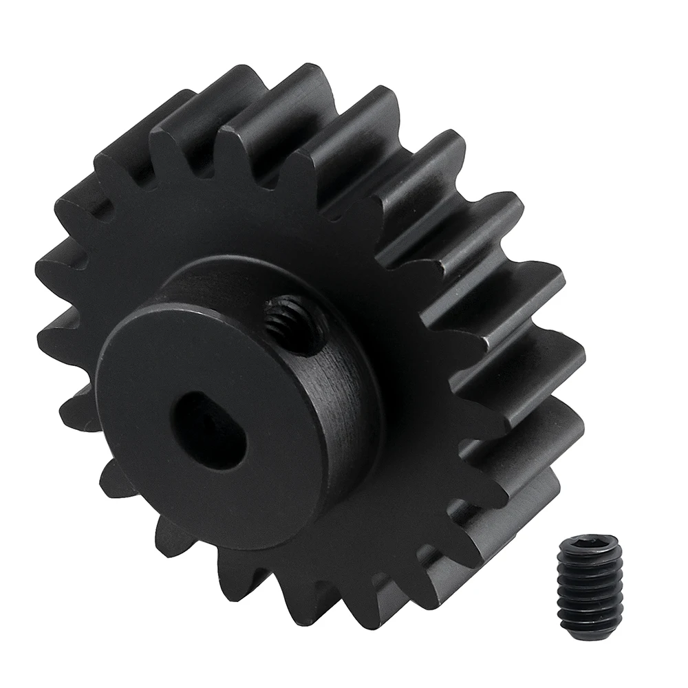 TRINOOD Steel Motor Gears M1.5 20T 25T 5mm D-aperture for 1/5 X-MAXX 6S 8S 1/6 XRT RC Buggy Truck Parts