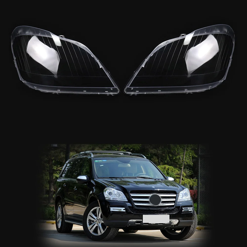 For Mercedes  Benz  X164 GL350 GL400 GL450 GL500 GL550 2006-2011 Car Headlight Lamp Shell Lens Cover