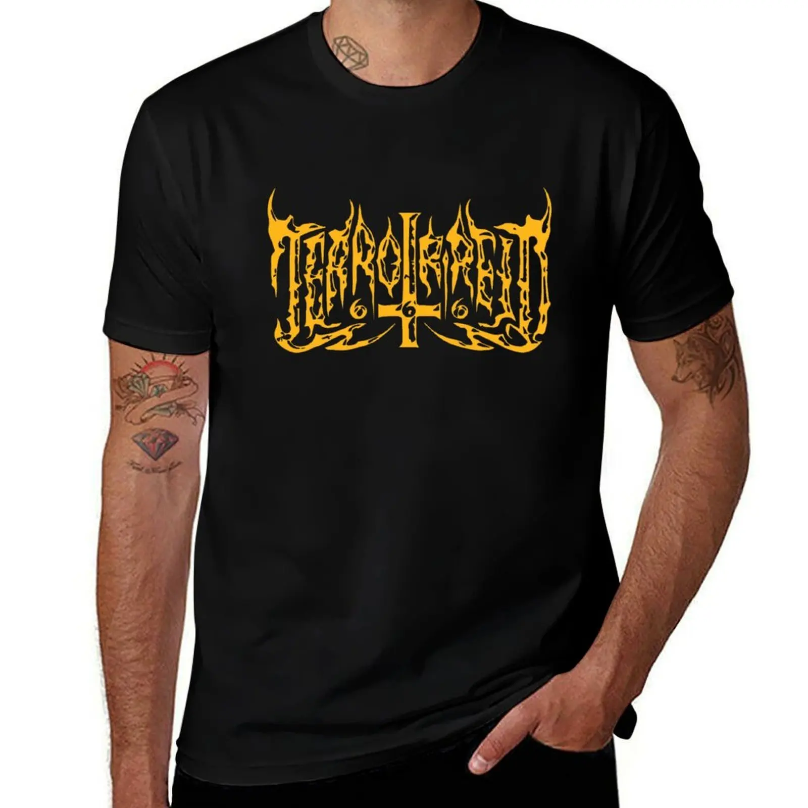 Terror Reid Metal T-Shirt Big and Tall Basic Tee Shirt T-Shirt