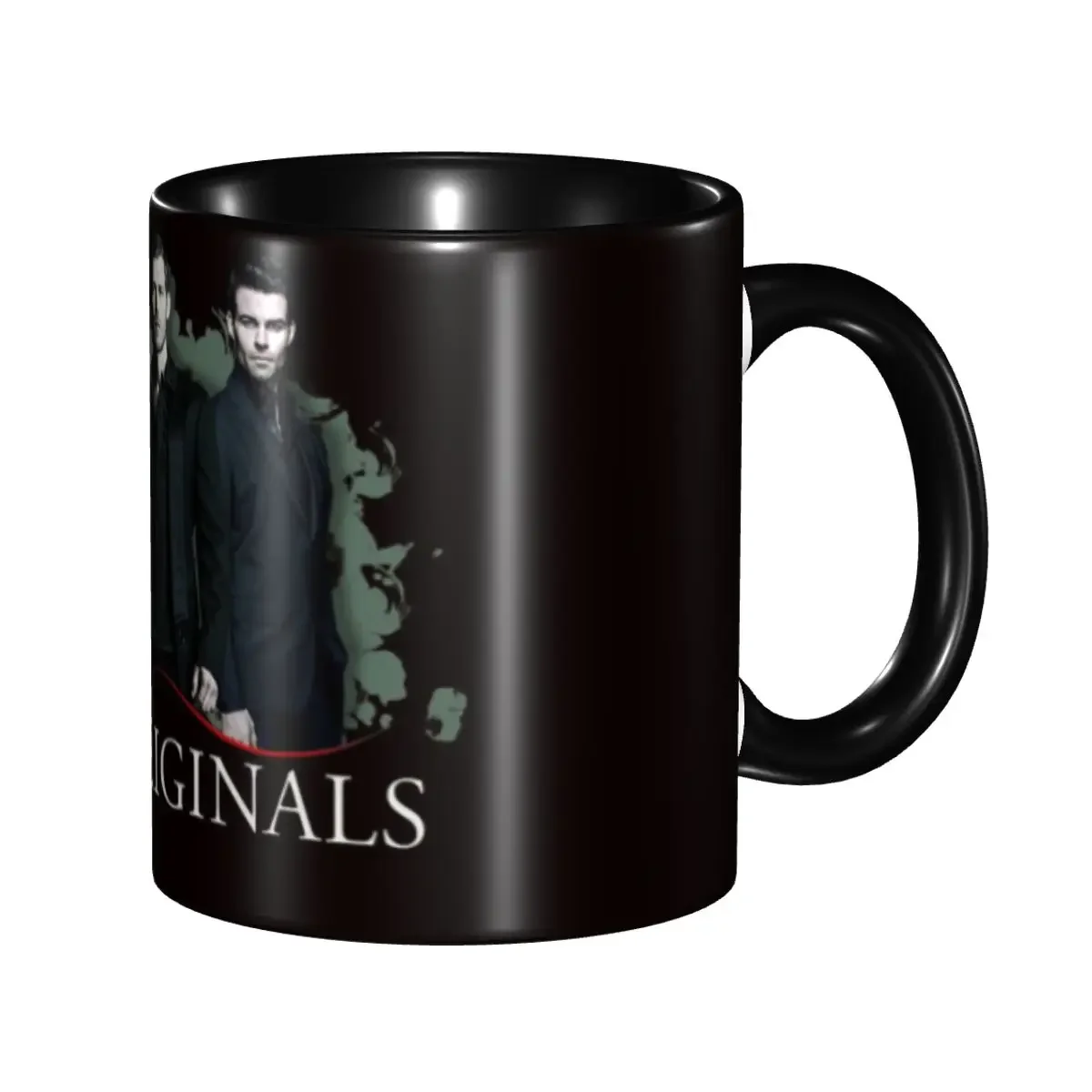Customized Klaus Hayley And Elijah Coffee Mug DIY The Vampire Diaries Ceramic Milk Tea Cups