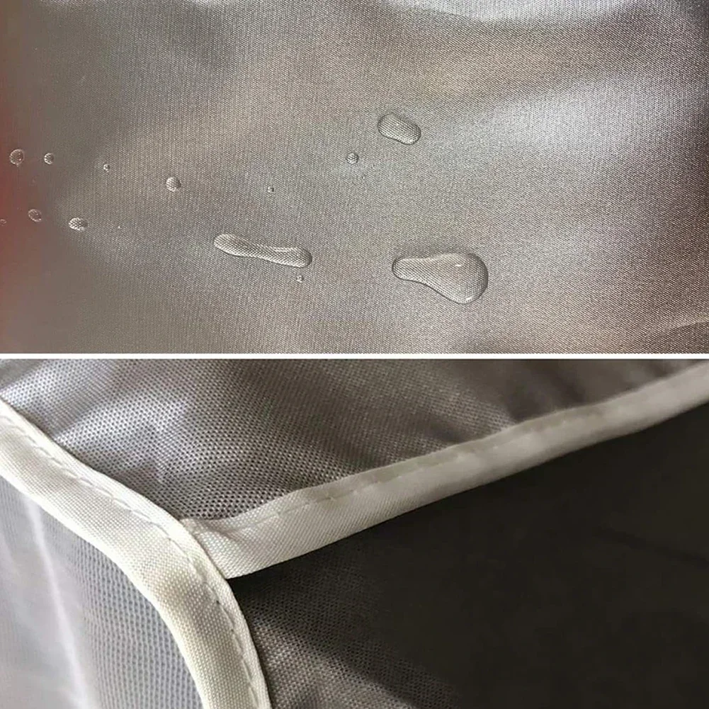 Polyester Oxford Cloth Air Conditioner Outdoor Cover with Waterproof Features and Sunlight Reflection for Unit Protection