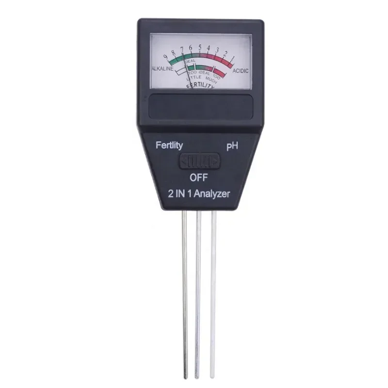 Soil Nitrogen Phosphorus Potassium Analyzer, Soil PH EC Meter Tester, Soil Acidometer Test, New 2 In 1 Fertility Detecter