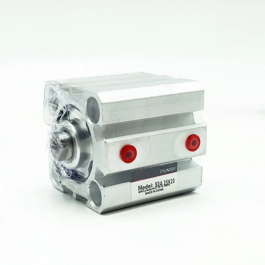 Pneumatic Air Cylinder SDA25X20 Bore 25mm Stroke 20mm Cylinder SDA25*20