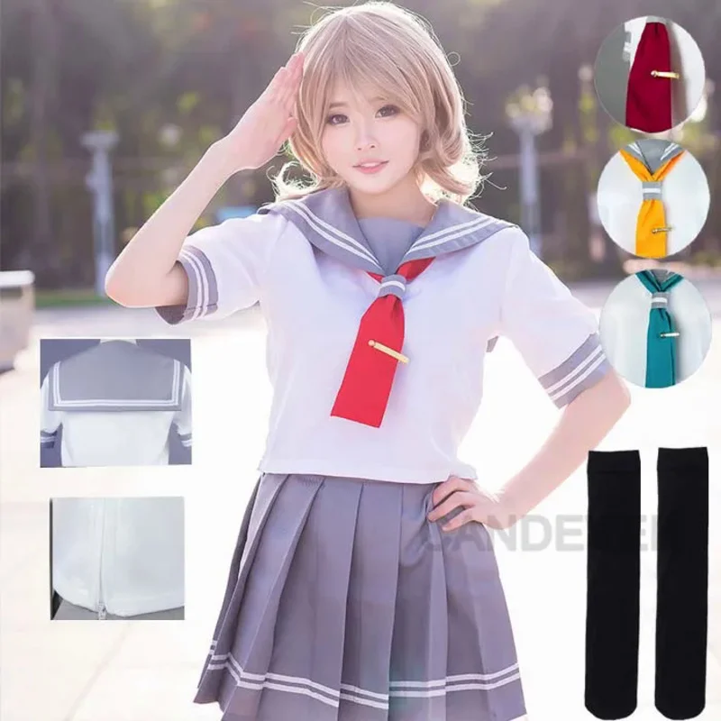 Women Girl Cosplay Costume Japanese Anime Love Live Sunshine Takami Chika Girls Sailor Uniforms Love Live Aqours School Uniforms