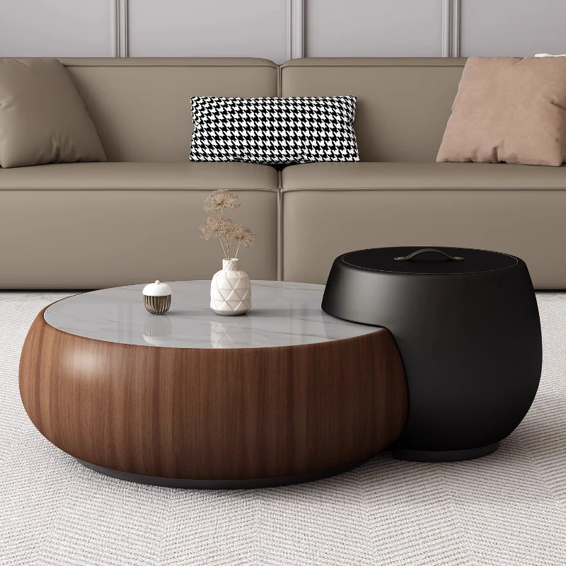 Storage Italian Coffee Table Designer Japanese Nordic Poker Coffee Table Decor Nesting Meubles Maison Living Room Furniture