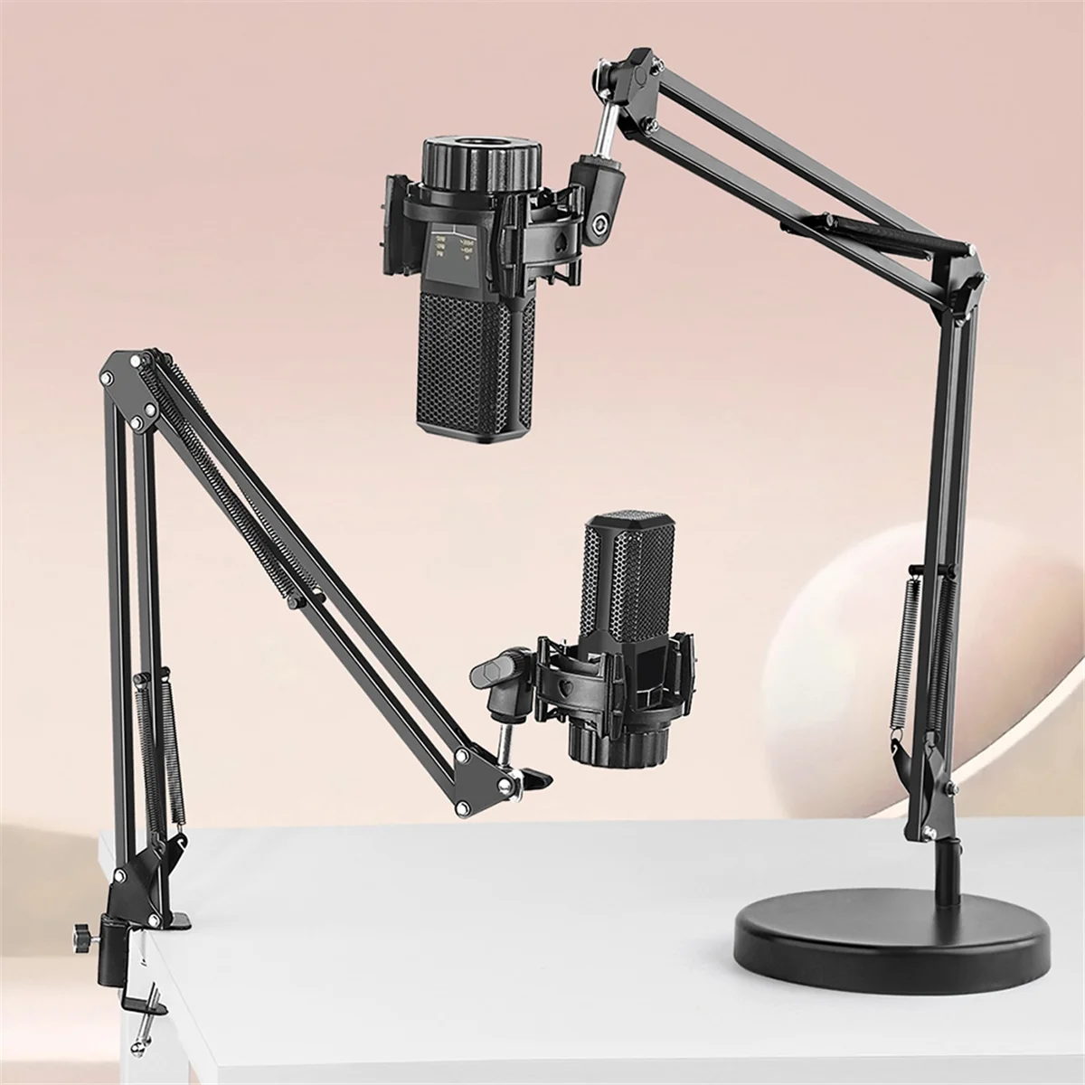 Microphone Shock Mount for Takstar PC-K220 Broadcast Clip Studio Recording Mic Holder Spider Condenser