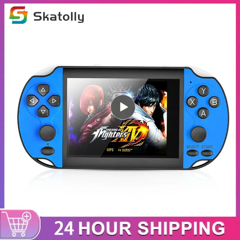 

Music Reading Handheld Player Game Console Support TV Out Dual Joystick Game Console Retro Childhood Classic Game Console