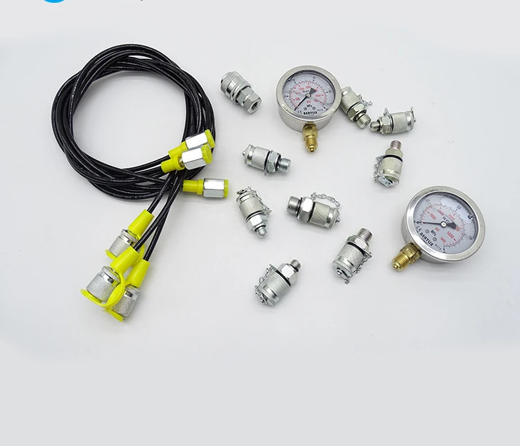 Hook Loader Pressure Gauge Hydraulic Pump Test Table PC200 EX200 SH200