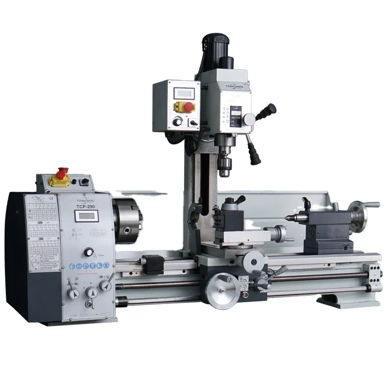 High Precision Manual Metal Lathe Machine, Multi-functional Industrial Lathe for Metal Processing, Factory Direct Supply