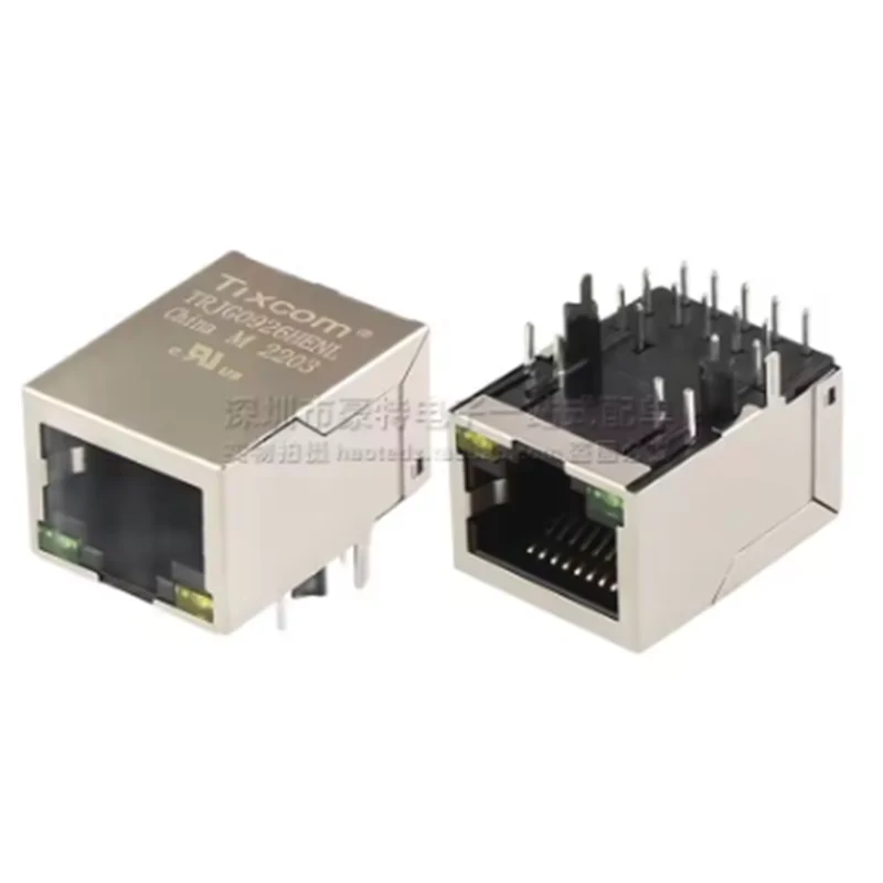 2-5pcs/ TRJG0926HENL New Original Ethernet Gigabit RJ45 Raspberry Pi Network Port Interface Connector