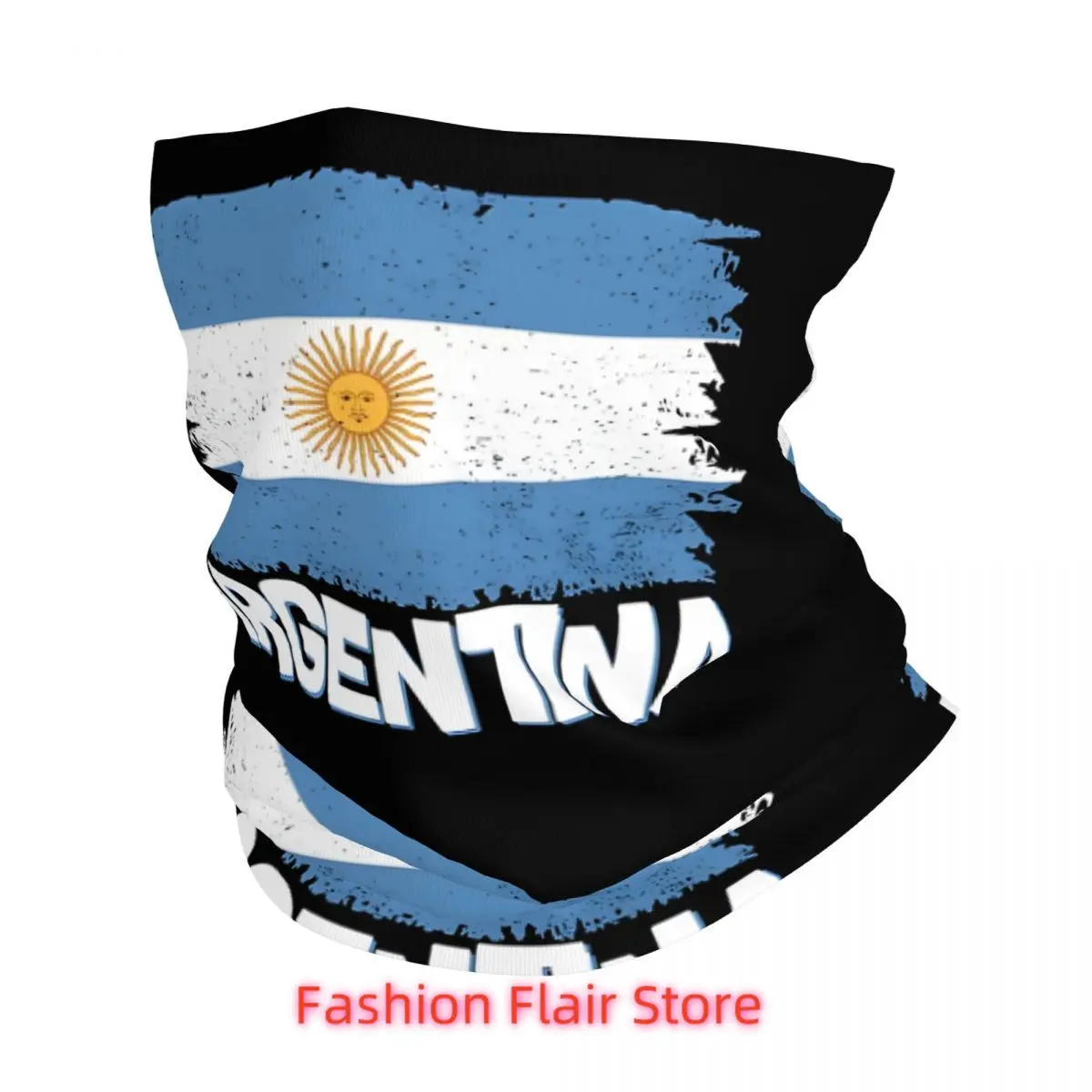 

Флаг Аргентины ретро повязка на голову шеи тонкий мужской женский походный шарф-труба лицо