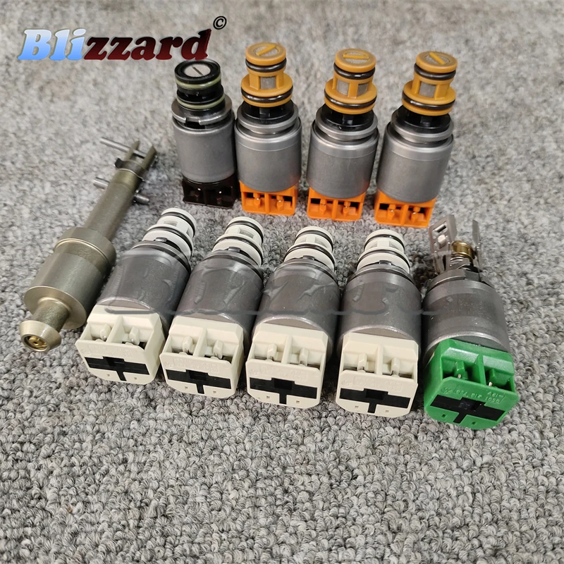 

9pcs/set Solenoids Kit for BMW 8HP45 8HP70 8HP75 8HP90 Transmission 8 Speed Mechatronics 1087298388 # 1087.298.388