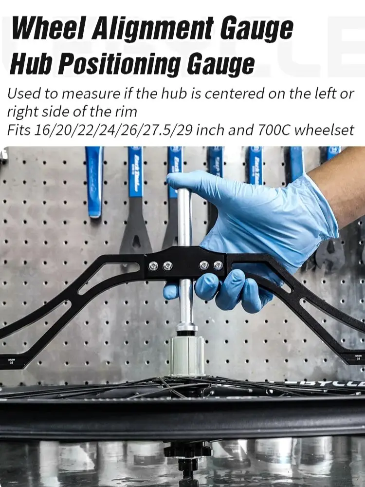 AliExpress LeBycle LEBYCLE Wheel Center Gauge For 16 “To 29” Wheelsets Bicycle Rim Center Positioning Wheel Bow Adjustment And Correction Tool