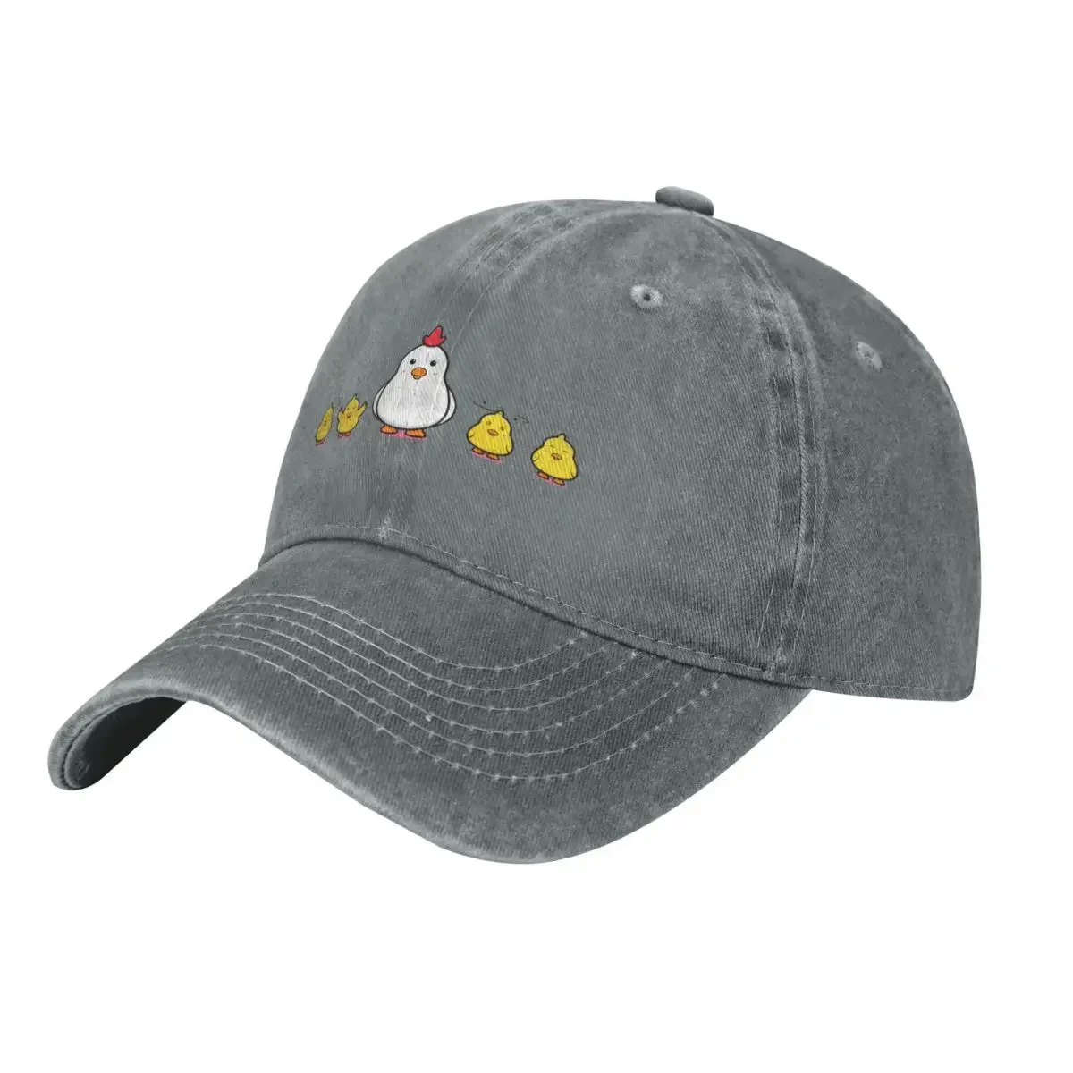 

Hen and Chicks Baseball Cap birthday Hood Hats For Women Men's