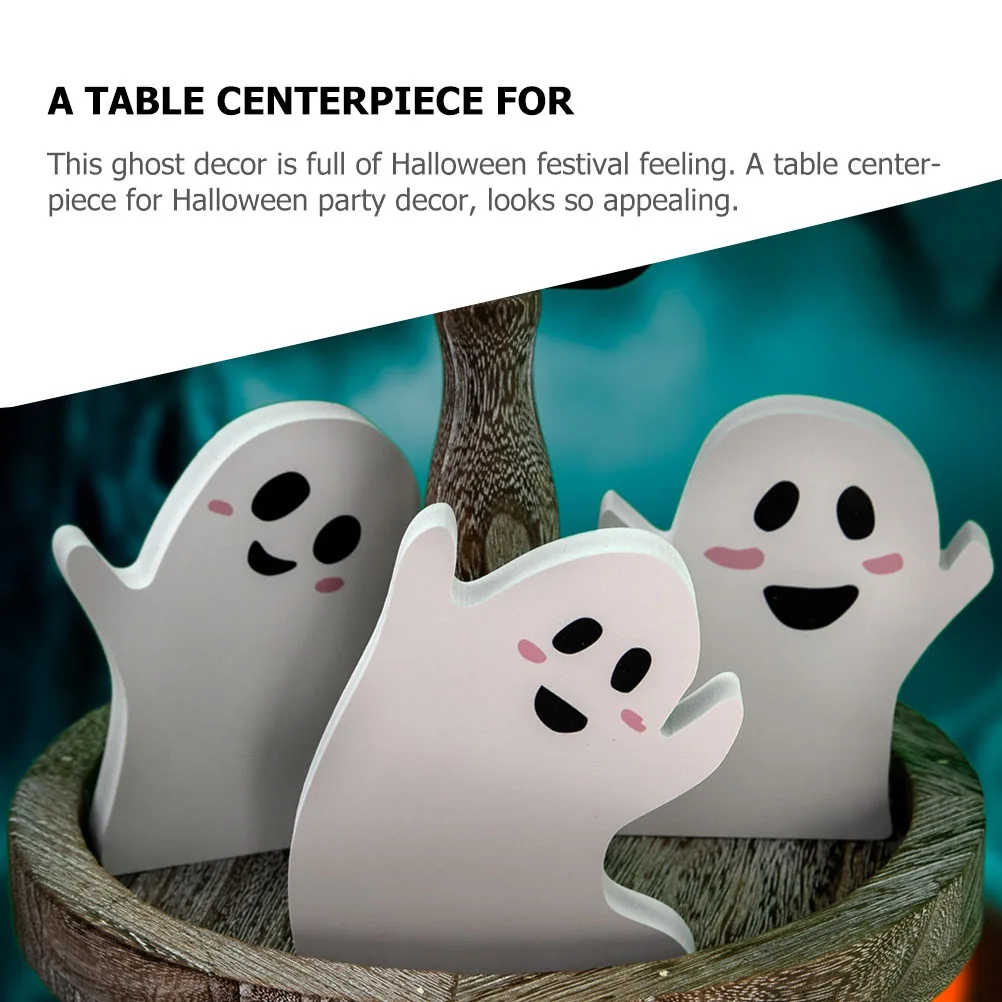 

3pcs Decor Spooky Halloween Tabletop Decor Halloween Tabletop Sign naments Indoor Party Decorations Kitchen Centerpiece