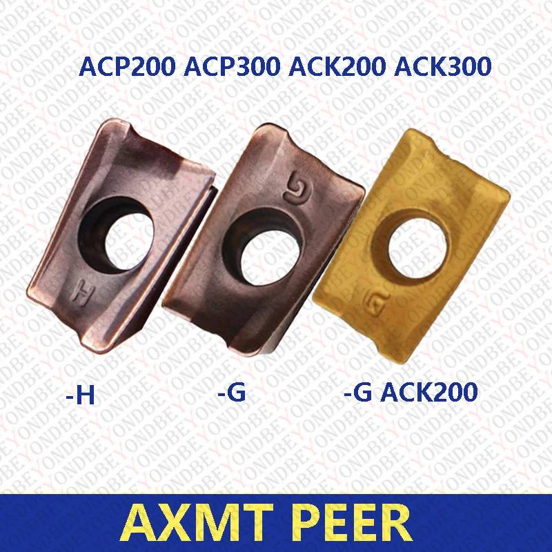 AXMT 170504 AXMT170504PEER-G AXMT170508PEER-G-H ACP300 ACP200 AXMT123508PEER-G ACK300 ACK200 AXMT170504 PEER CNC Milling Inserts