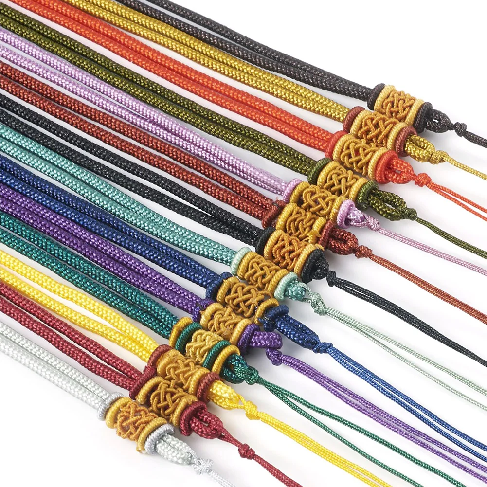 

Vintage Braided Cords Multi-design Necklace Making Material Mix Color Handmade Decoration Thread DIY Jewelry Making Accessories