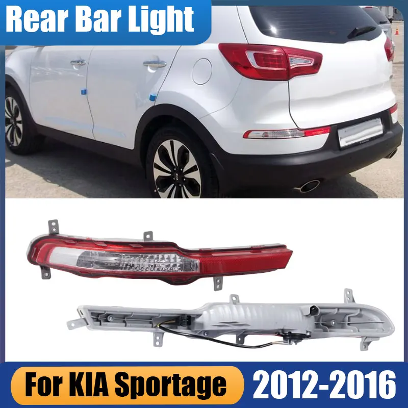 

For KIA Sportage 2012-2016 USA Version Car Rear Reverse Brake Stop Lamp Turn Signal Indicator Tail Light 92405-3W2 92406-3W2