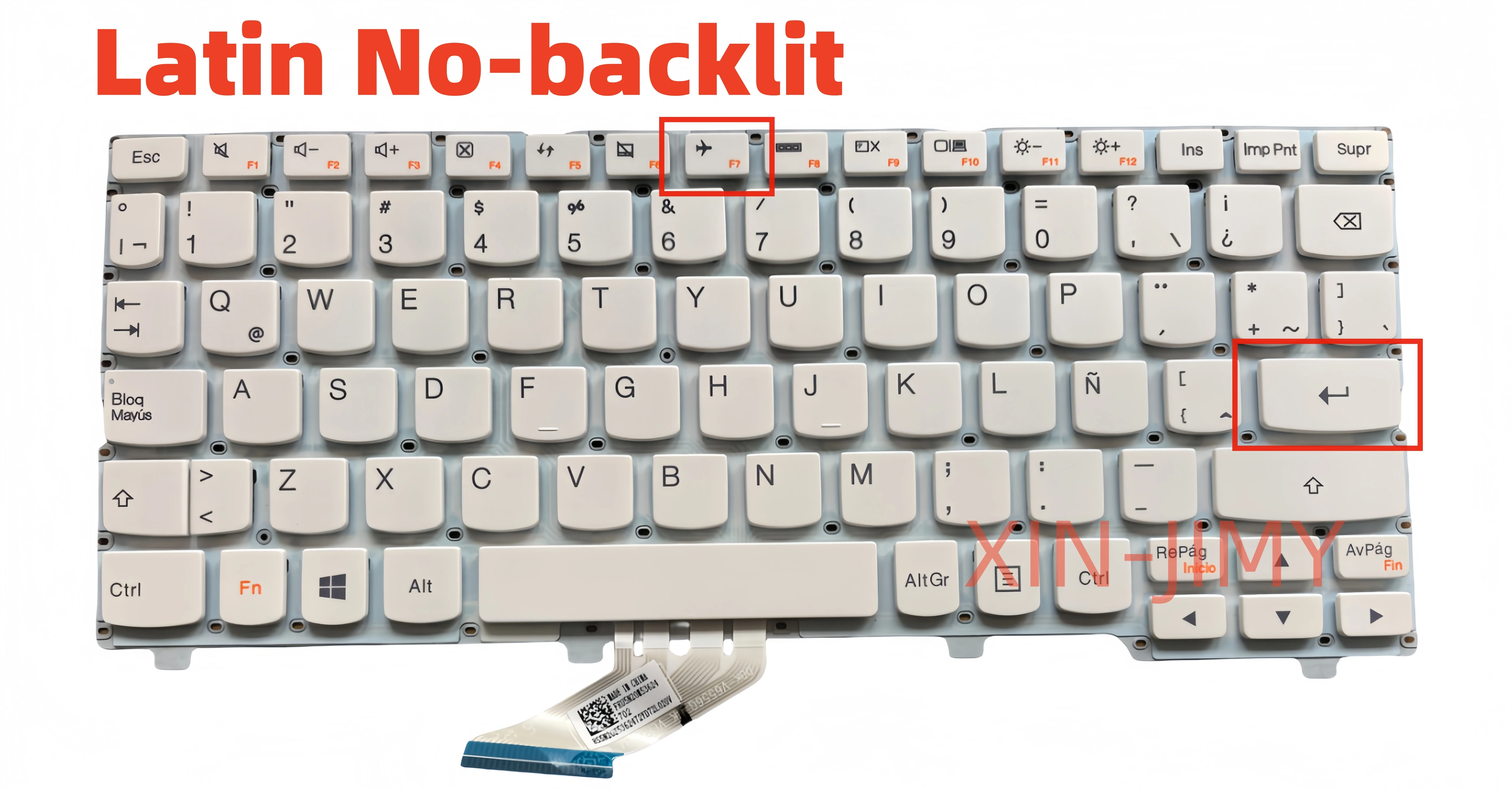 

Испанская белая клавиатура для ноутбука Lenovo IdeaPad 110S-11 110S-11IBY 110S-11IBR 110S-11AST SP ноутбук без подсветки