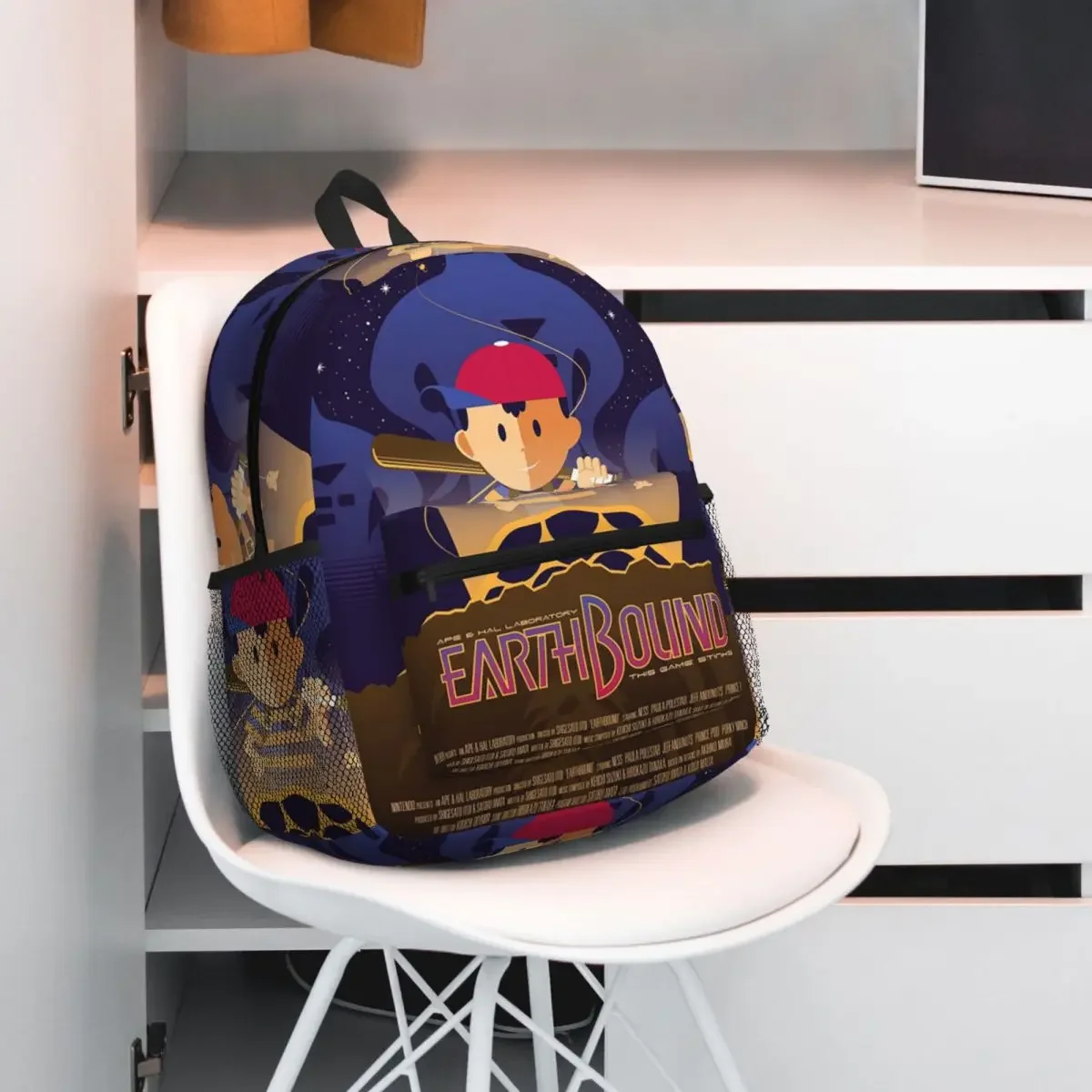 

Earthbound Student Backpack School Bag Hiking Travel Daypack for Boys Girls Fashion Bookbag Shoulder Bags