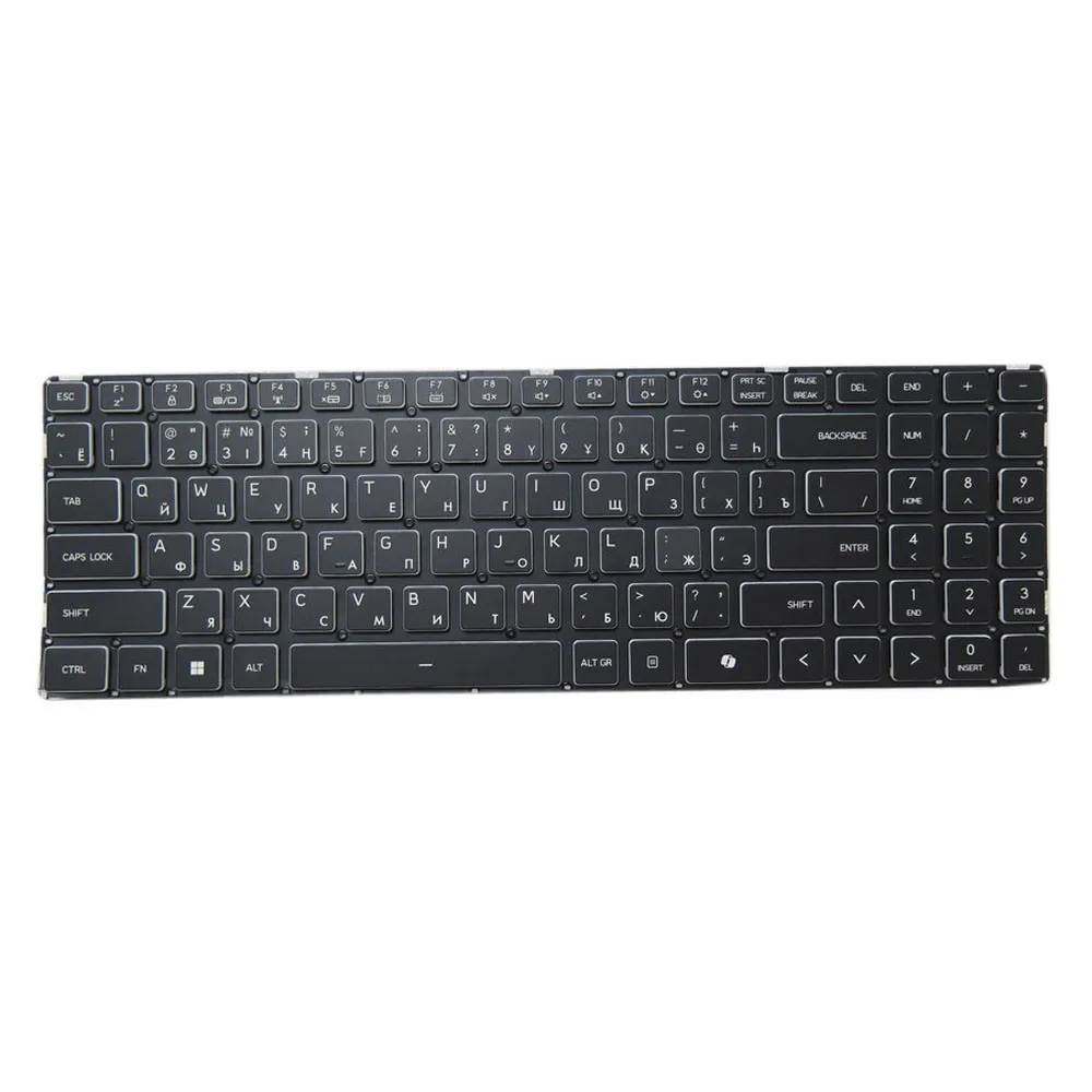 Laptop Keyboard For MECHREVO TFM17H33RU98526 TFM17H33A098526 Russian RU Black Without Backlit Film