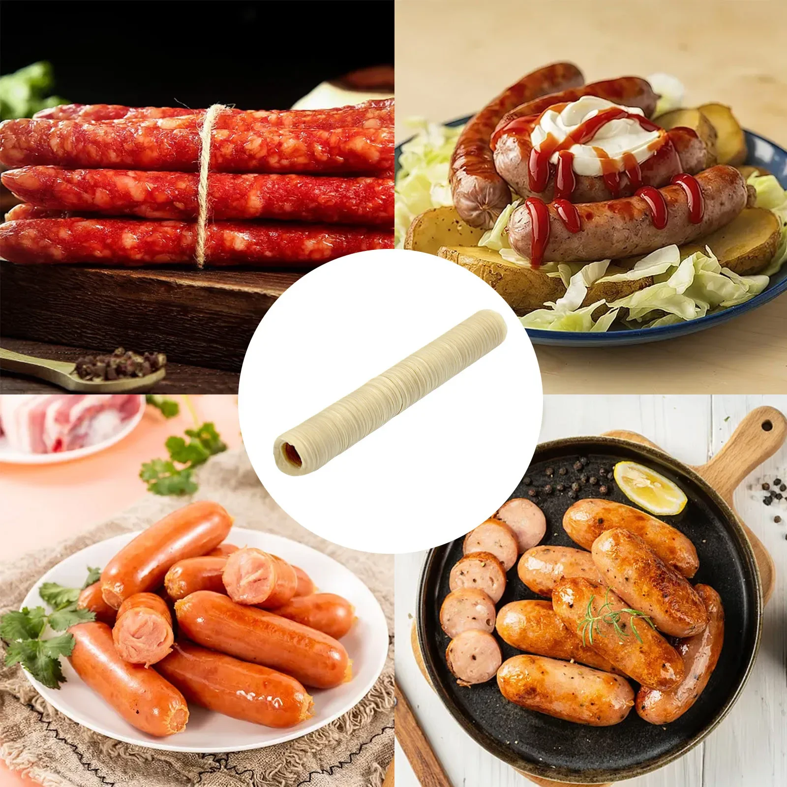 

Мясо, кухонный аксессуар, коллагеновые чехлы, колбаса, ветчина, колбаса, жареная колбаса, диаметр, чехлы, органайзер для выпечки, выдвижной инструмент