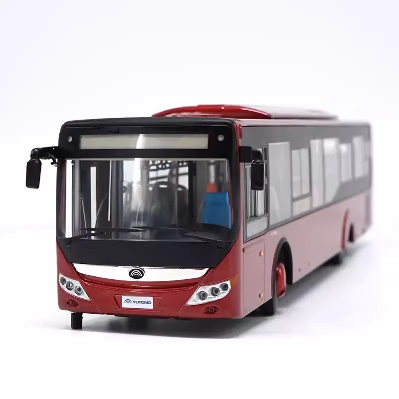 1:42 Scale Yutong Bus ZK6128  Alloy Car Model Ornaments