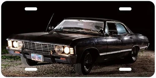 Новинка номерного знака Impala Supernatural 67