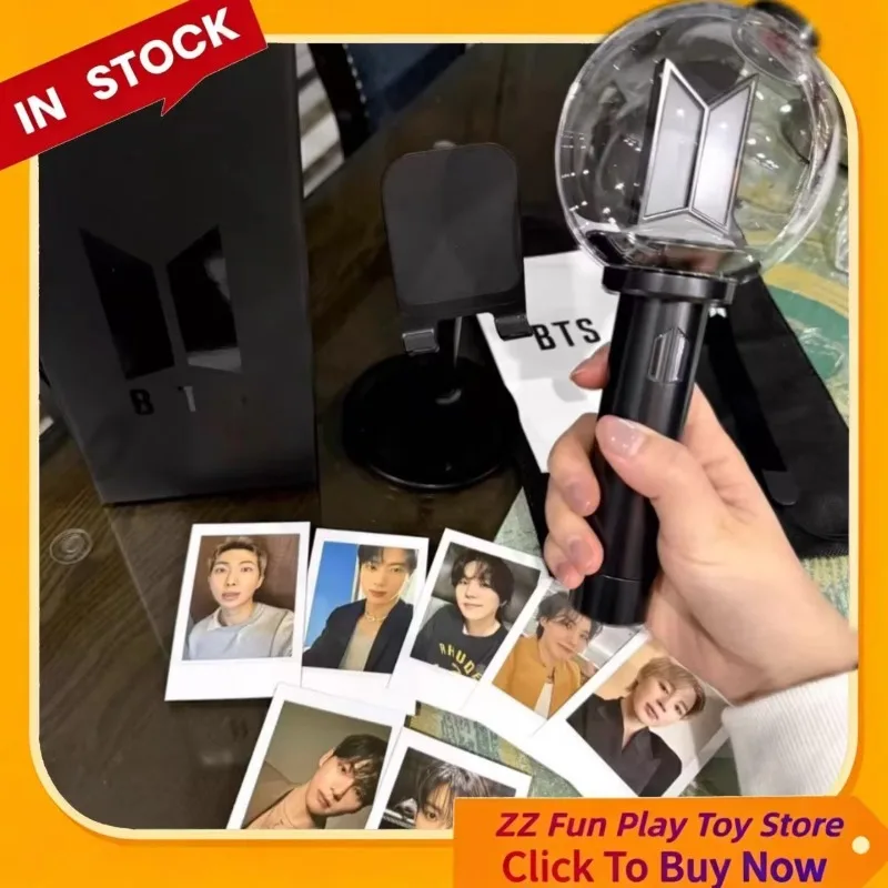 

The New BTS Support Stick Kpop BTS ARMY Boom 4th Generation Bluetooth Edition Concert Merchandise Gift Collectible Peripherals