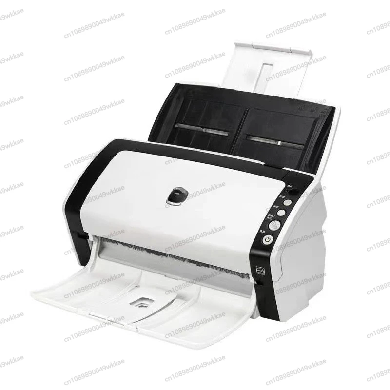 Used Fast continuous automatic paper feeding double-sided color high definition professional office small scanner machine