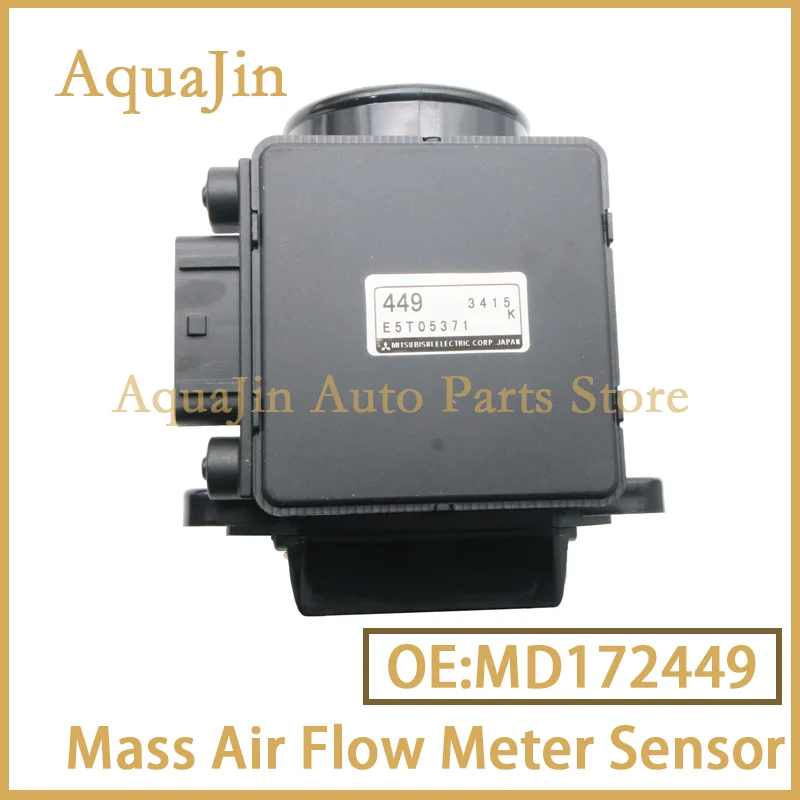 

МД 172449 Датчик массового расхода воздуха MAF для Mitsubishi Expo 1992-1994 Mirage 1993 ~ 1997 Dodge Colt Plymouth 1.8L L4 E5T05371, новый