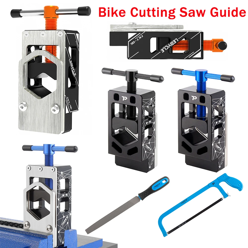 17-39mm Bike Fork Guide Carbon Fiber Tube Sawing Tool Bicycle Parts Seatpost Handlebar Pipe Cutter Blade For Cycling Repair Tool 