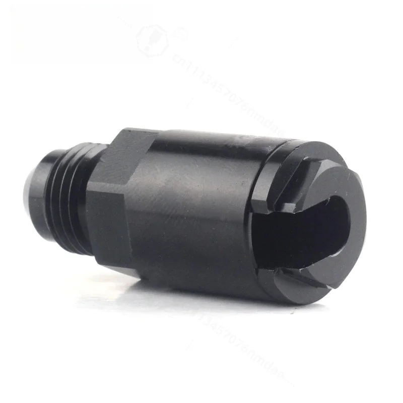 Fuel Line EFI Adapter Fitting -6 AN Male to 1/4,6 Quick Disconnect push hardline e85