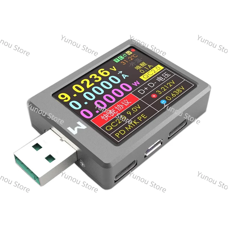 USB Tester U3 Voltage and Current Meter PD3.1 Decoy 28V Fusion Fast Charging