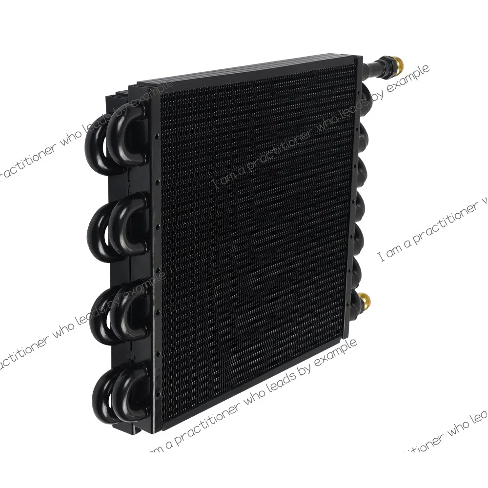 

Auto Parts Auto Air Conditioning Tubular Belt Condenser, Double Layer Oil Cooler Radiator 16 Rows