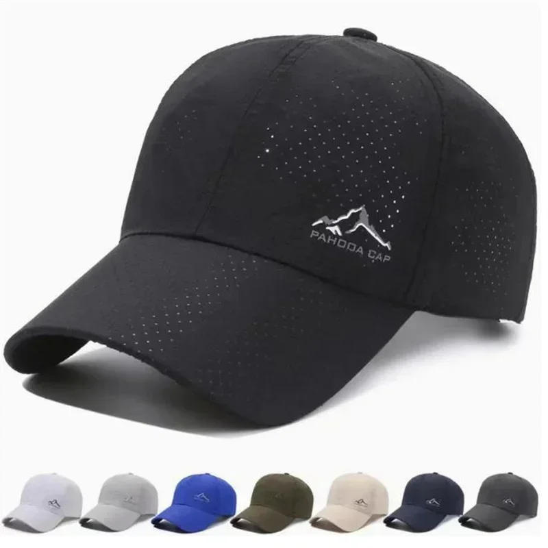 

New Unisex Summer Sun Hat for Men and Women Breathable Lightweight Mesh Baseball Cap Fashionable Sun Hat Hiking Cap