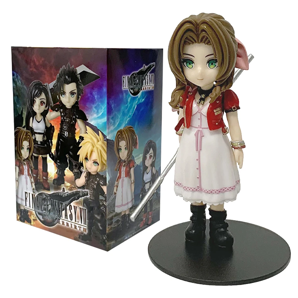 Anime Final Figur Modell 11-12CM Fantasy VII Anime Remake Spiel Peripheriegeräte Schreibtisch Dekoration Sammlung Cartoon Spielzeug