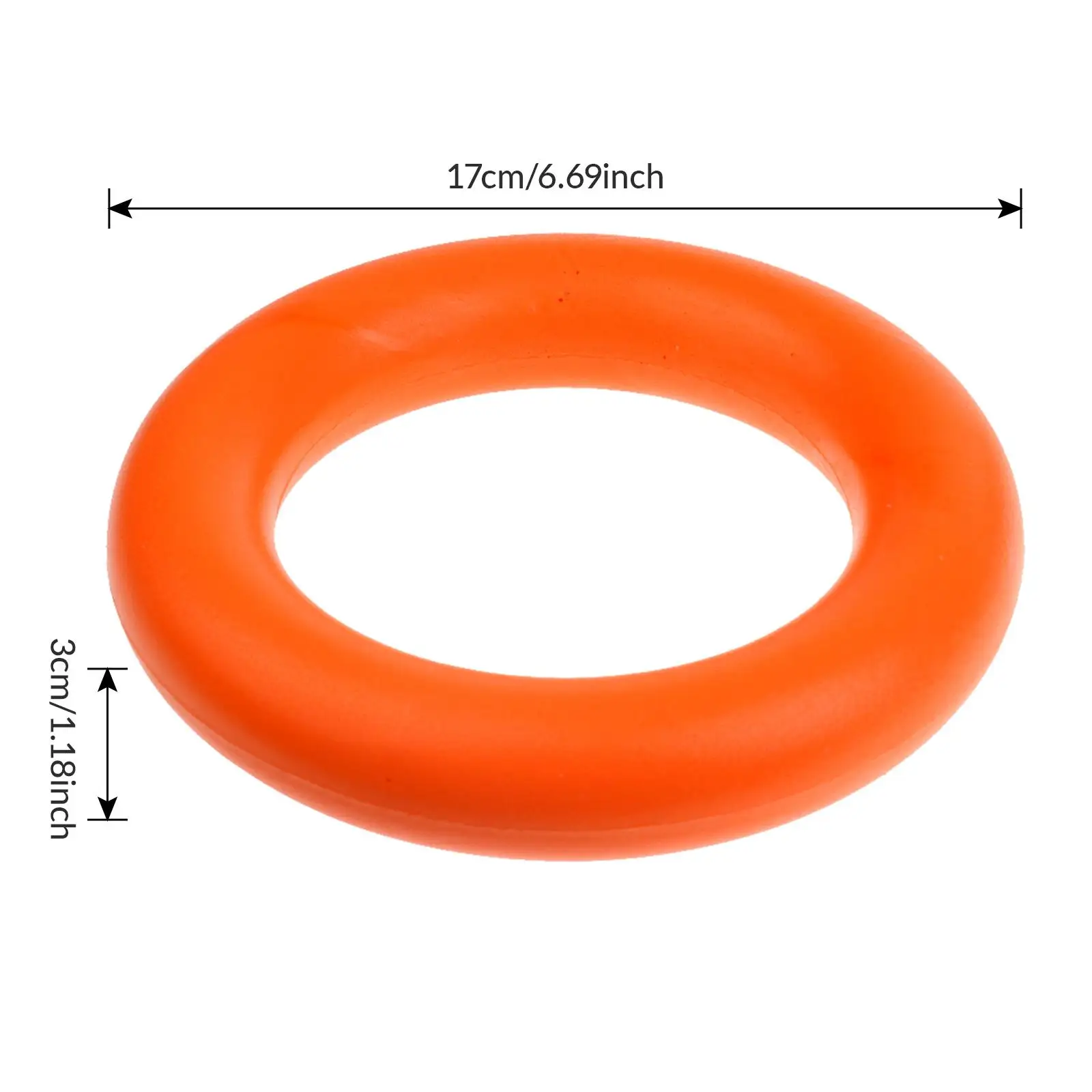 Life Saving Rubber Floating Ring Buoy Floatable Bracelet for Water Rescue Emergency Pool Gear