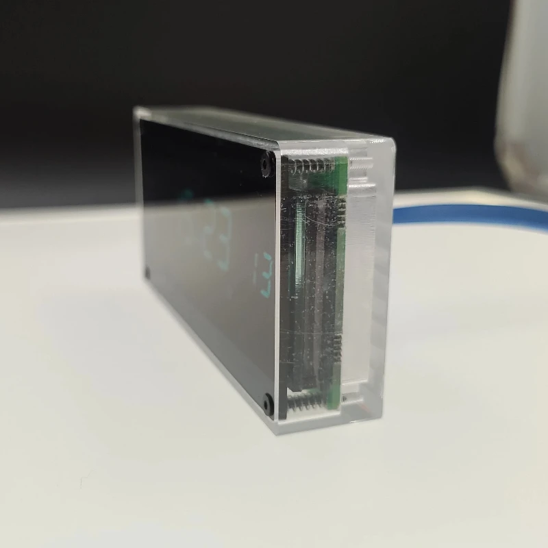 Desktop VFD Clock Vacuum Fluorescent Screen Clock VFD Clock WIFI Clock Supports Daylight Saving Time