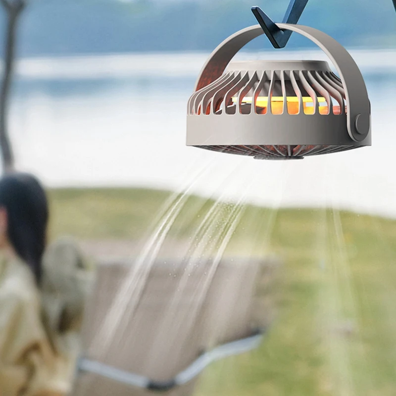 Portable Stroller Fan Hand USB Electric Fan Small Folding Rechargeable Fans Mini Silent Table Fan For Baby Outdoor