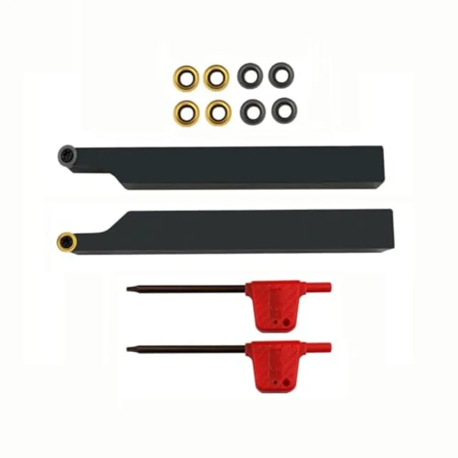 

Держатели для токарных станков 3/8" 1/2" SRACR1010/1212 H06, держатель для токарной обработки и профилирования с твердосплавными пластинами RCMT0602 для круглой фрезеровки