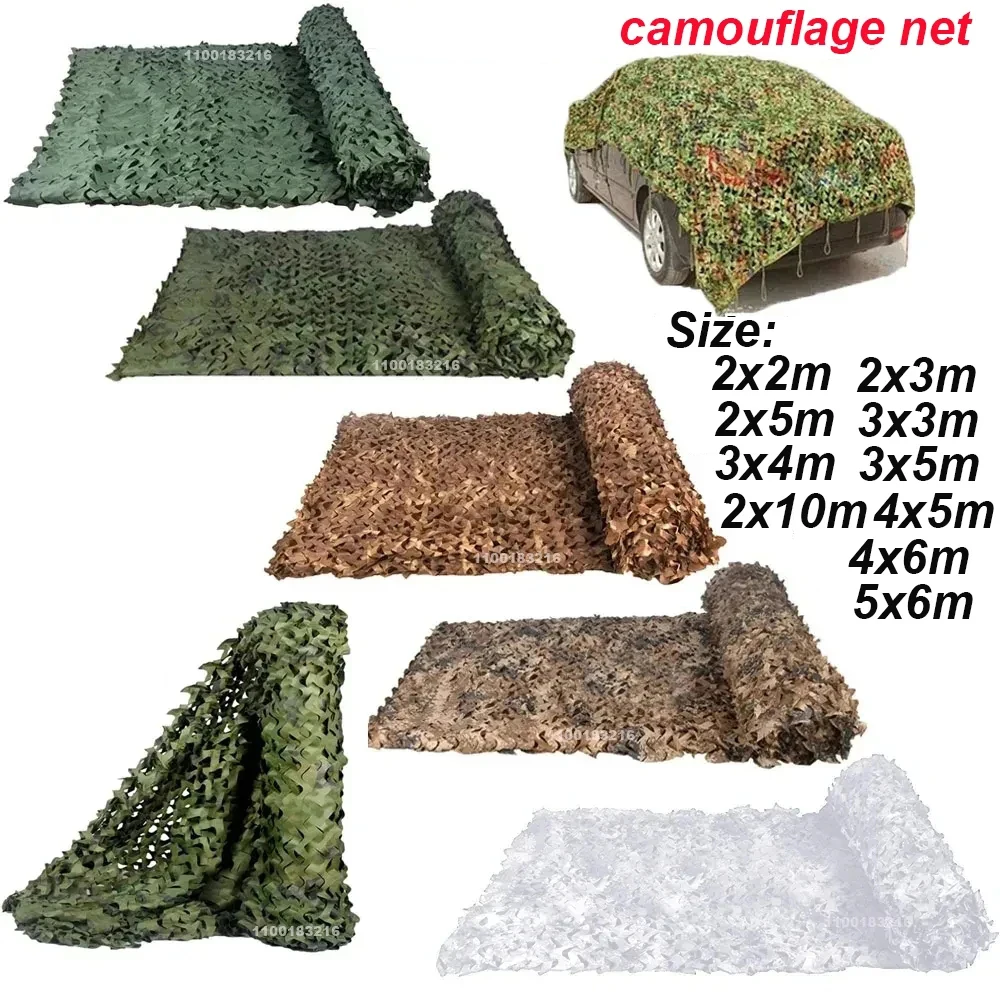 camouflage net military uniform camouflage net hunting camouflage net car tent white blue green black jungle