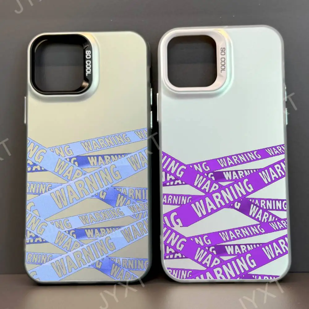 Gotische Stijl Zwarte Lip Telefoon Case Telefoon Case Voor Apple 11 12 13 14 15 16 Pro max Plus Bescherm Plating Telefoon case