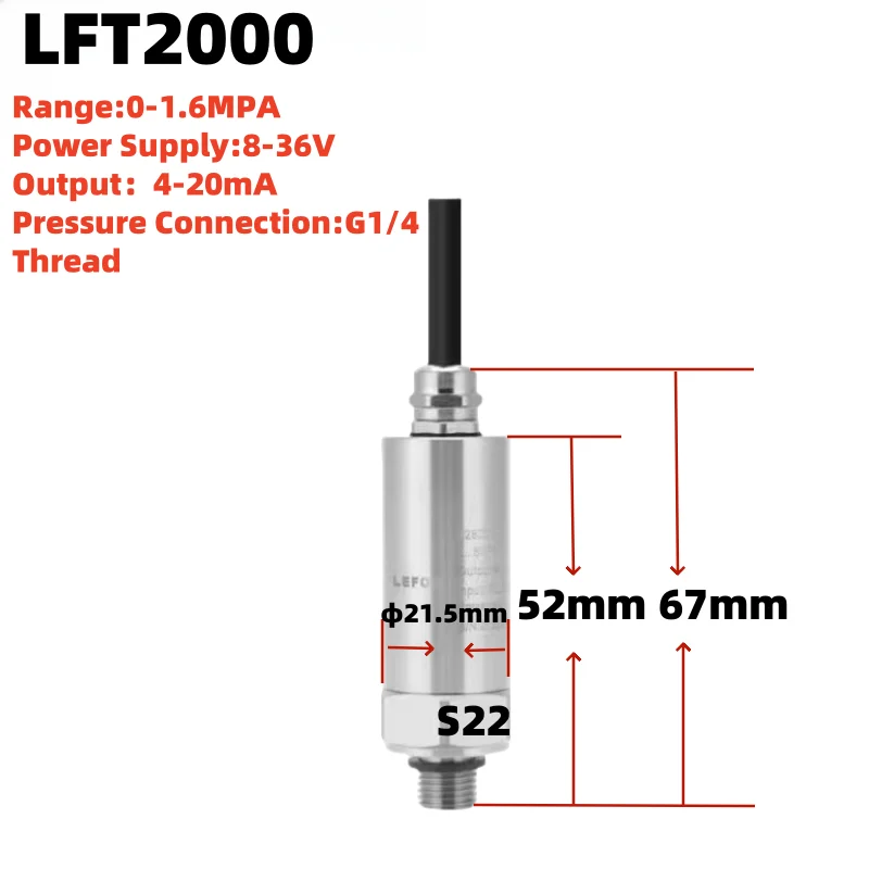 Variant: M12 0-1.6 MPA G1-4
