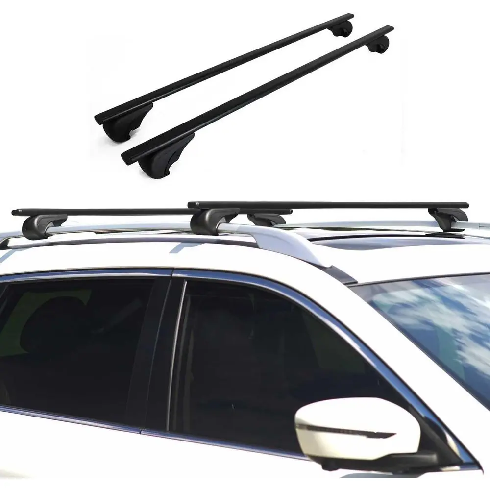 

Roof Rack Cross Bars for Passport 2019-2025 Lockable 165Lbs Metal Black 2Pcs fits Cargo Carriers Kayak Canoe Bike Snowboard